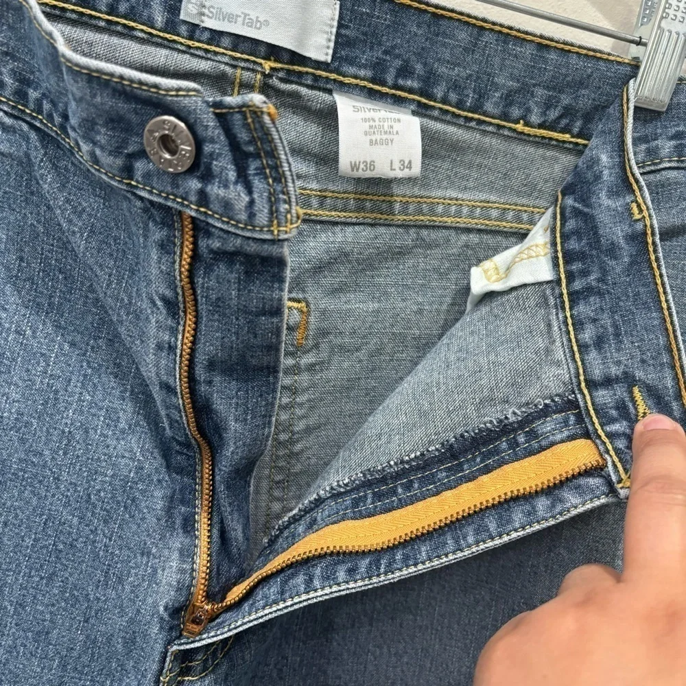 Vintage Levi’s Silvertab Baggy Cotton Jeans Men’s Size W36xL34